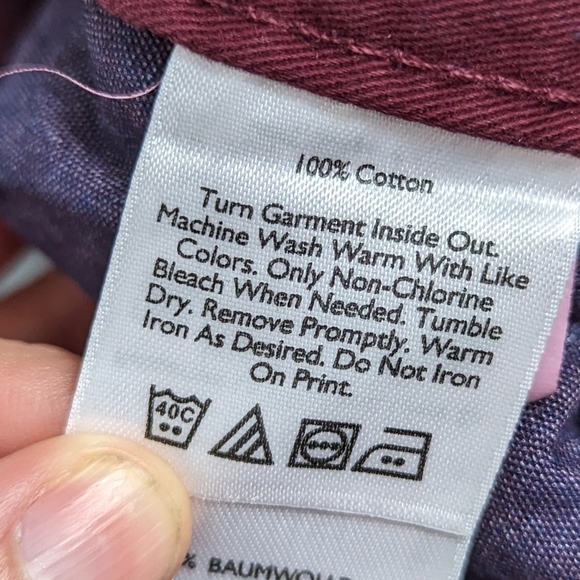 Eddie Bauer Legend Wash Specially Dyed Straight Leg Pants Sz 2 - Picture 15 of 15